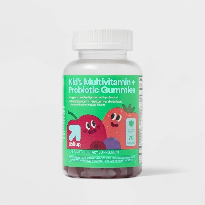 Kids' Multivitamin + Probiotic Gummies - 70ct - up&up™