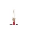Gallerie II Mouse In Stocking W/Star Fabric Ornament - 2 of 4
