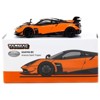 Pagani Huayra BC Arancio Saint Tropez Orange and Black "Global64" Series 1/64 Diecast Model Car by Tarmac Works - 2 of 4