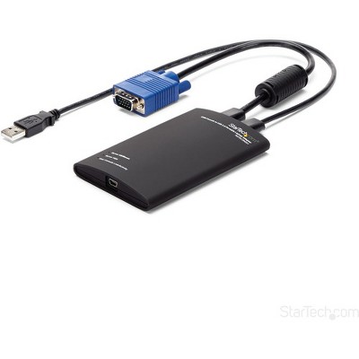 StarTech.com KVM Console to USB 2.0 Portable Laptop Crash Cart Adapter - Notebook Netbook Crash cart adapter - Compact