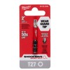 Milwaukee 48-32-4486 SHOCKWAVE 2" Impact Torx T27 Power Bit - 2 of 2