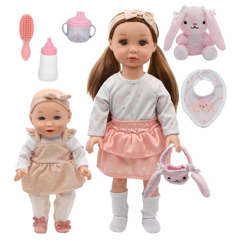 New Adventures Little Darlings Sweet Sisters 18 Big Sister 12 Baby Sister Target