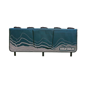 Yakima GateKeeper Full Size Truck Bed Medium Trunk Tailgate Bicycle Rack Pad with Soft Felt Backing, Cradles, and Buckles for 5 Bikes, Cascade Blue - 1 of 4
