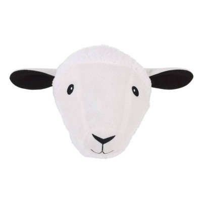 Little Love by NoJo Sheep Plush Head Wall Decor