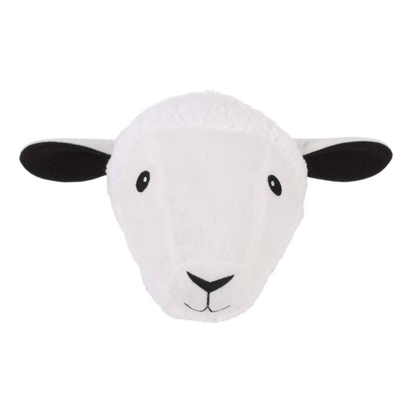 Little Love by NoJo Sheep Plush Head Wall Decor, 1 of 7