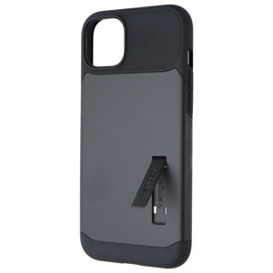 Spigen Slim Armor Series Case with Kickstand for Apple iPhone 14 Plus - Black - 1 of 1