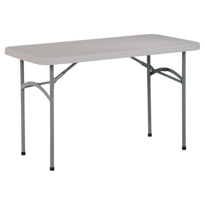 Photo 1 of 4'' Collapsible Banquet Table - OSP Home Furnishings  *** ITEM HAS WEAR FROM PRIOR USE ***