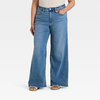 Women's Everyday High-Rise Wide Leg Jeans - Universal Thread™
