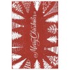 Merry Christmas Rug Washable Area Rugs Xmas Tree Holiday Decor Carpet, 4'x6' - 2 of 4