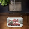 Stupell Industries Christmas Tree Farm & Truck Printed Anti-Fatigue Floor Mat, design by Lori Deiter, 30"x18" - 2 of 4