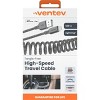 Ventev Helix Usb A To Apple Lightning High Speed Travel 3 Foot Cable Gray - 4 of 4