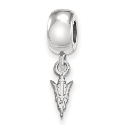 Black Bow Jewelry Sterling Silver Arizona State Sun Devils NCAA Bead Charm