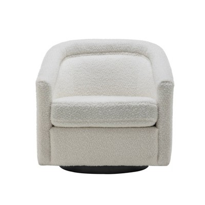 Sherpa swivel best sale chair target