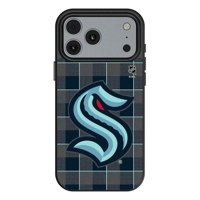 NHL Western Conference Teams Plaid MagSafe Compatible Cell Phone Case for Apple iPhone 17 Series