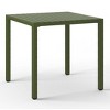 WestinTrends Playa 31.5" Iron Metal Frame Outdoor Square Patio Dining Table - 4 of 4