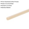 Unique Bargains Arts Garden Christmas Decoration Round Natural Wood Sticks 50 Pcs - 4 of 4