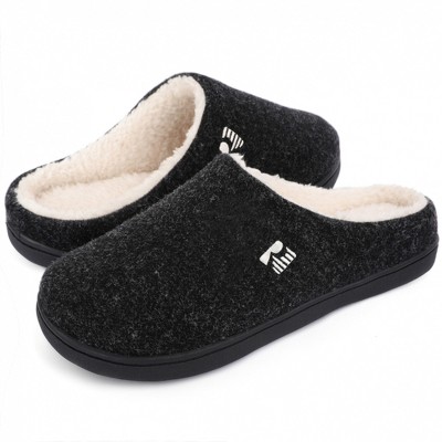 Rockdove Men's Evan Faux Shearling Slide Slipper : Target