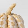 Block Print Shaped Pumpkin Throw Pillow - Threshold™ - 3 of 3