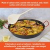 IMUSA 10" Coated Nonstick Paella Pan with Red Handles: Carbon Steel Cookware, Hand Wash, Gas & Electric Compatible - 2 of 4