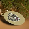 Kutztown Secondary Logo Aluminum Holiday Christmas Tree Ornament - 4 of 4