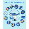 VEVOR Orca Activity Wall Busy Board Panels, 12 Activities, Montessori Sensory Wall Toy for Kids 3-12 Years, Blue - 3 of 4