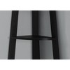 NicBex Corner Etagere Bookcase 5 Tier Grey Woodgrain Laminate Contemporary Office Storage with Cable Management - 3 of 4