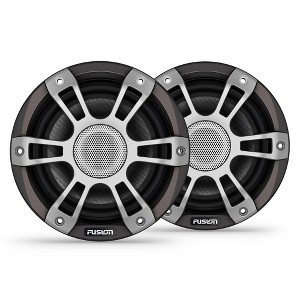 Fusion SG-F653SPG Signature Series 3i 6.5" 230-watt Coaxial Sports Marine Speakers (Pair) - Gray - 1 of 4