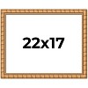 PosterPalooza | 22x17 Modern Bamboo Picture Frame, UV Acrylic, 5 Finishes - 2 of 4