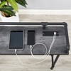 VECELO Narrow Console Table with Charging Station & Power Outlet - 2 of 4