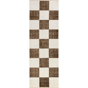 Nuloom Aspen Checkerboard Fringed Area Rug - 1 of 4