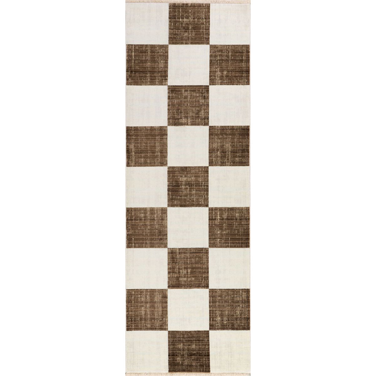 Nuloom Aspen Checkerboard Fringed Area Rug - thumbnail 7