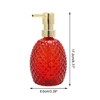 Unique Bargains Durable Pineapple-shaped Soap Dispenser 11.84oz 1 Pc - 4 of 4