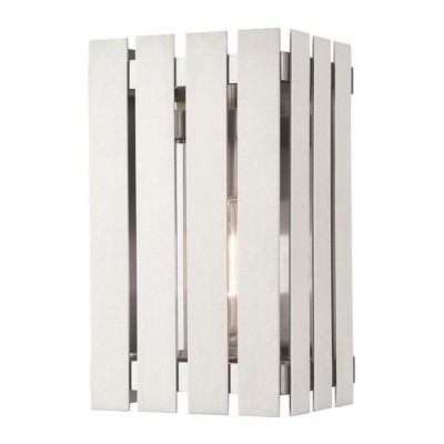 Livex Lighting Greenwich 1 - Light Wall Light in  Brushed Nickel
