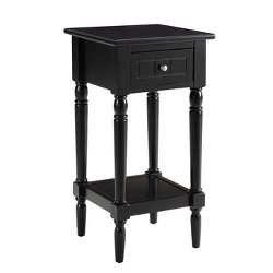 1 Drawer Simplify Accent Table Antique Navy - Decor Therapy : Target