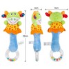 WhizMax Baby Soft Rattles Toys,Infant Sensory Development Hand Grip Toys,Cute Stuffed Animal Handbells for Baby - 3 of 4