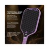 AENKYO Pro Traditional Pickleball Paddle, 16mm Honeycomb Core, Carbon Fiber Material - Purple - 4 of 4