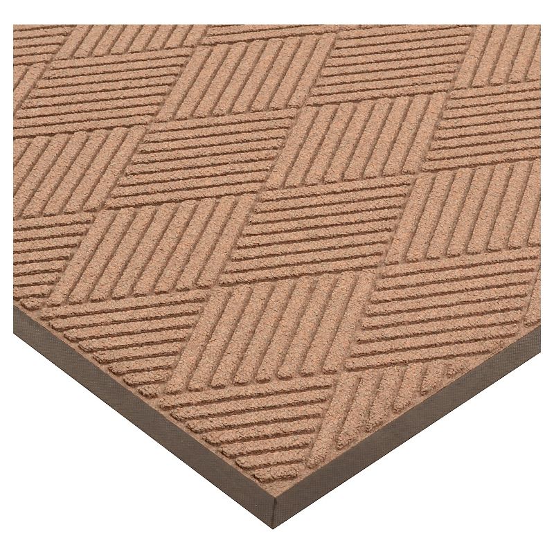 3&#39;x4&#39; Solid Diamond Doormat Brown - HomeTrax, 5 of 6