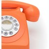 Gpo - GPO Retro GPO746DPBOR 746 Desktop Push Button Telephone - Orange - image 4 of 4