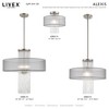 Livex Lighting Alexis 1 - Light Flush Mount in  Brushed Nickel - 2 of 4