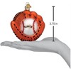 Old World Christmas Blown Glass Ornament for Christmas Tree, San Francisco Giants Baseball Mitt - 3 of 3