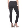 Rekucci Women’s Pull-On Skinny Work Pants – Tummy Control, Stretch Legging Fit with Zip Pockets for Office & Casual - DK Charcoal, 2 Tall - 3 of 4