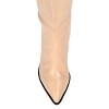 Journee Collection Women's Daria Stacked Heel Knee High Boots - 4 of 4