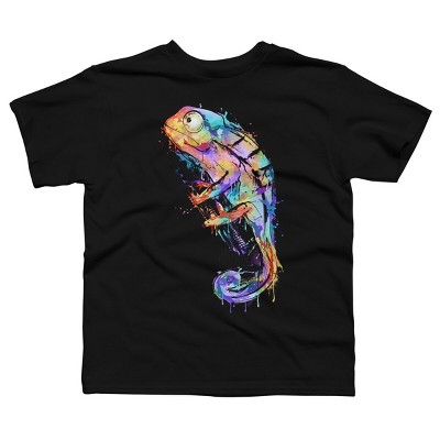 Boy's Design By Humans chameleon By alnavasord T-Shirt