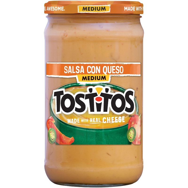 Tostitos Salsa Con Queso- 23oz, 1 of 5