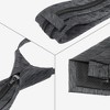 Elerevyo Men's Pre-Tied Texture Adjustable Zipper Neckties for Formal - 3 of 4