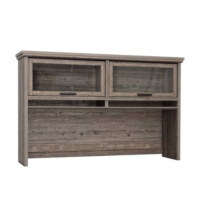 Sauder Aspen Post Large Office Hutch Pebble Pine