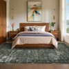 Washable Rugs,Area Rug for Living Room Bedroom, Washable Brown Rug Vintage Print Carpet - 4 of 4