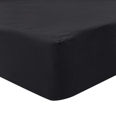 Bedecor Air Bed Sheets for Mattress Cover Removable Bed and Elastic Band  Super Soft and Breathable & Deep up to 21 Black Queen