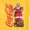 Men's - Coca-Cola - Vintage Santa With Presents Short Sleeve Graphic T-Shirt - 2 of 4