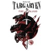 Juniors Womens Game of Thrones House Targaryen's Dragons T-Shirt - image 2 of 4